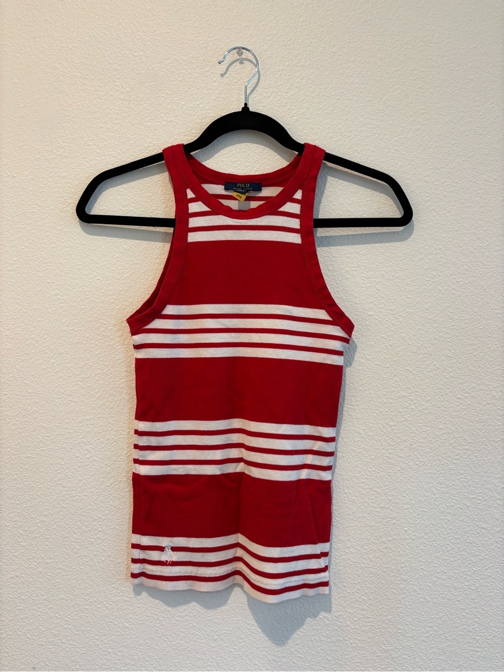 Polo Ralph Lauren ribbed cotton tank top size small